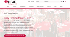 Desktop Screenshot of hpae.org